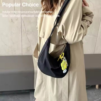 Everyday Chic Hobo Bag – Soft Fabric Shoulder Purse