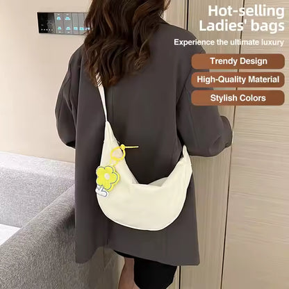 Everyday Chic Hobo Bag – Soft Fabric Shoulder Purse
